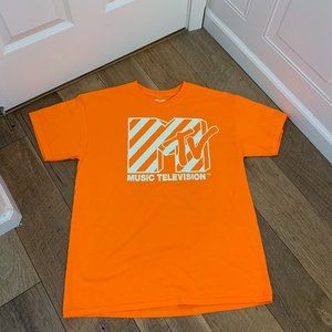 Orange MTV Short Sleeve Shirt